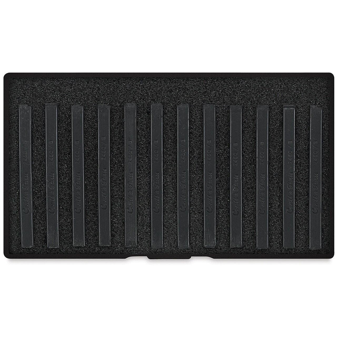 Conté à Paris Sketching Pastel Carrés - Pierre Noire, B, Pkg of 12
